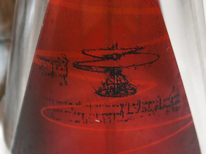 leonardo aedi bottiglia vino aceto vite aerea