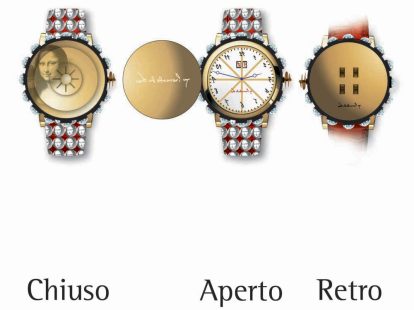 leonardo aedi orologio commemorativo